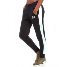 Black/White high quality women sweatpants gym jogger fleece trouser
